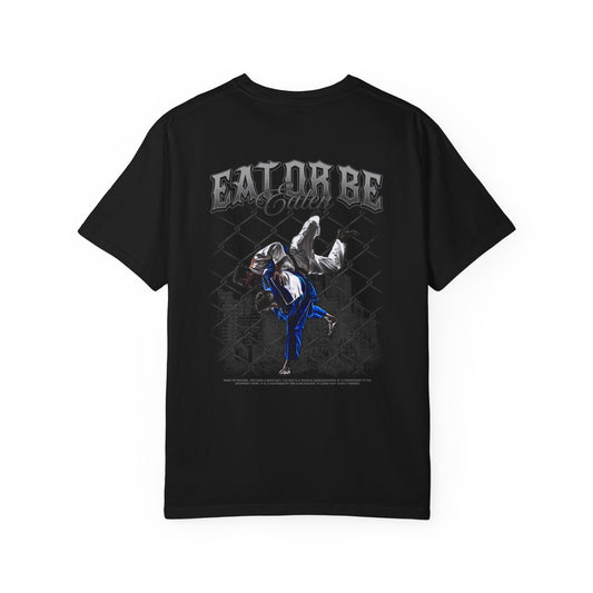 EAT OR BE EATEN TEE BLACK