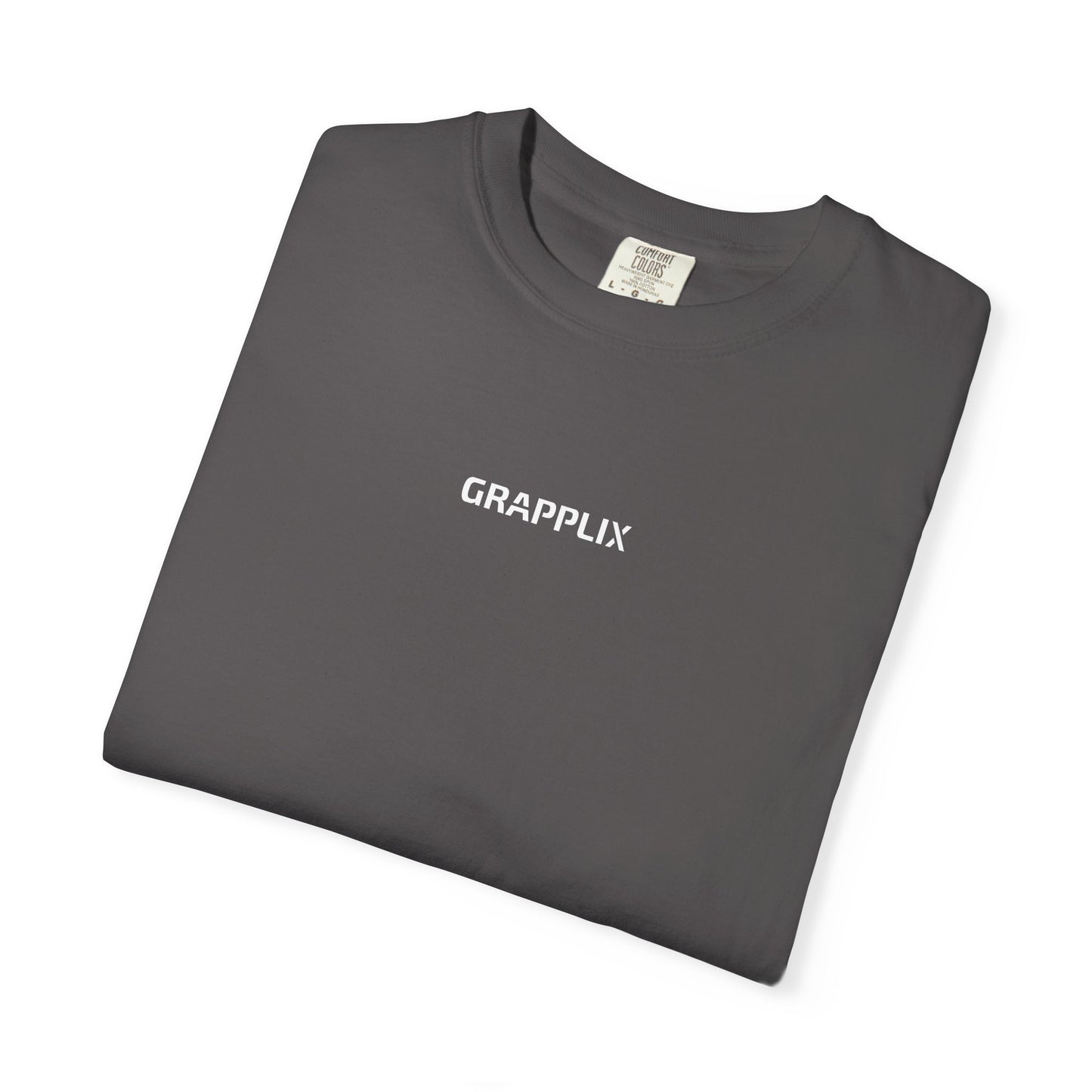 EAT OR BE EATEN TEE GRAY