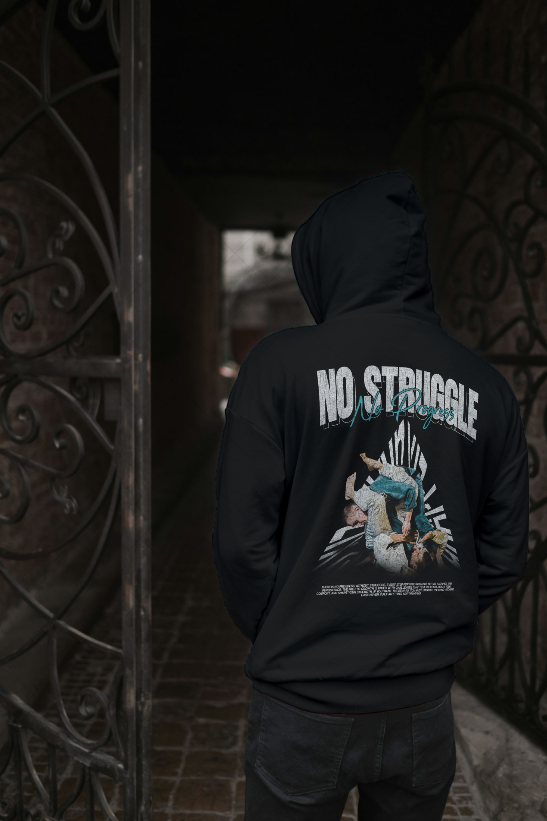 NO Struggle NO Progress BLACK HOODIE