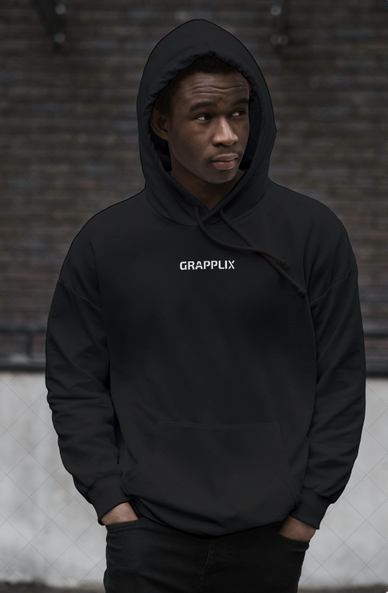 EAT OR BE EATEN HOODIE BLACK